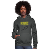 "Security E. Coli Laboratory" -  Women's Hoodie - asphalt