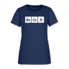 "BACON" - Funny Quotes - Women's T-Shirt -  blue dusk