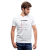 "All You Need is LOVE" - Men's V-Neck T-Shirt - white