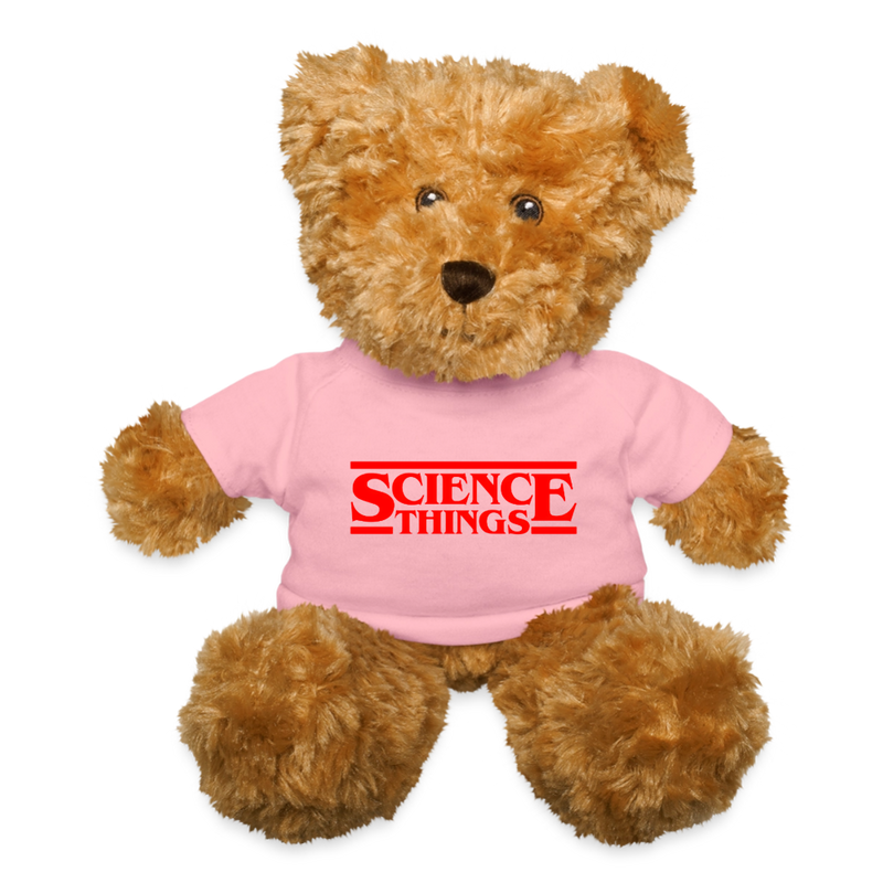 Science Things Halloween Teddy Bear - petal pink