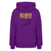 "Security E. Coli Laboratory" -  Women's Hoodie - purple