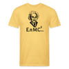Fitted Cotton/Poly T-Shirt by Next Level - pastel yellow