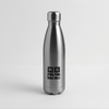 Insulated Stainless Steel Water Bottle - silver