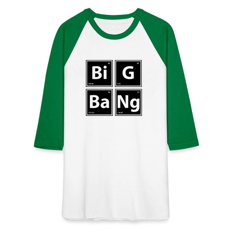 Baseball T-Shirt - white/kelly green