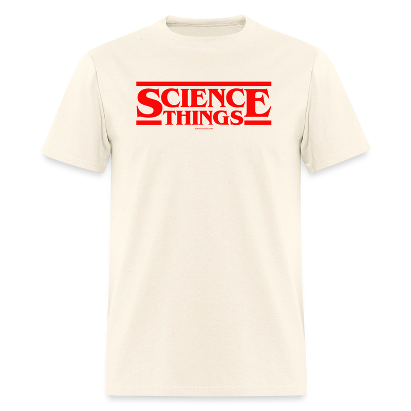 Science Things Halloween Men's T-Shirt - sweet cream heather