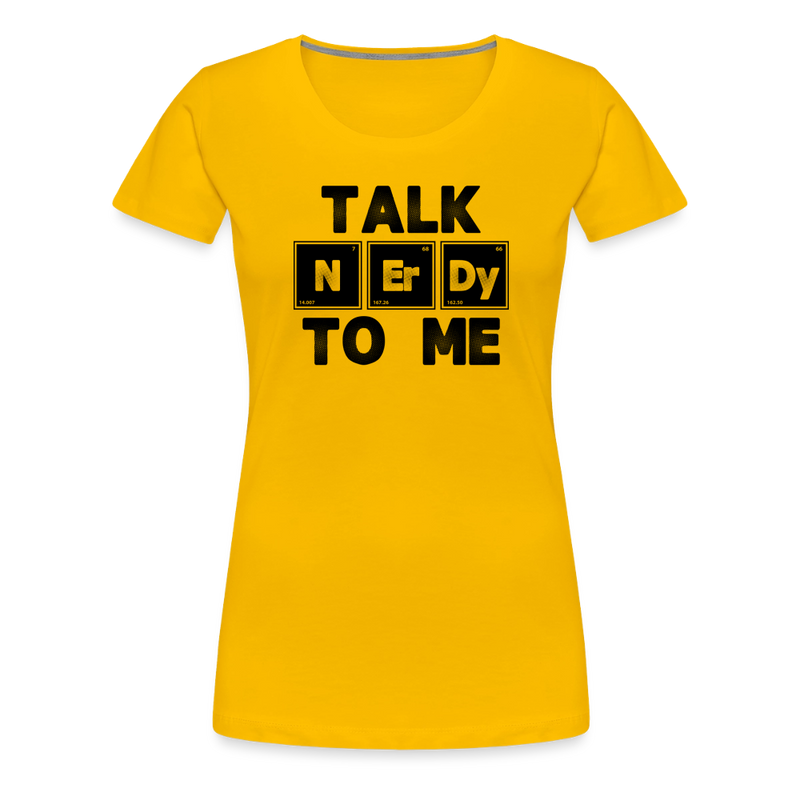 Women’s Premium T-Shirt - sun yellow