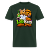 Matt - Lab Rats after Dark - Halloween Men's T-Shirt - forest green