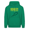 "Security E. Coli Laboratory" -  Men's Hoodie - kelly green