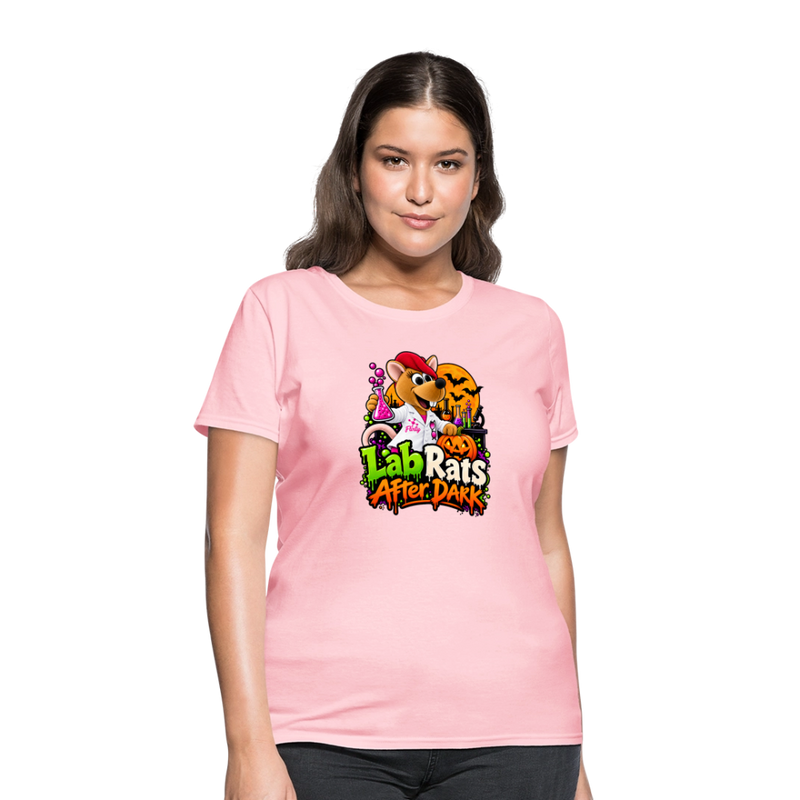 Flirty Lab Rats after Dark - Halloween Women's T-Shirt - pink