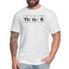THINK - Unisex Jersey T-Shirt by Bella + Canvas - white