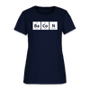 "BACON" - Funny Quotes - Women's T-Shirt - navy