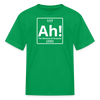 "Ah! The Element of Surprise" Kids Science T-Shirt – Funny Chemistry Tee Inspired by Project Hail Mary - kelly green