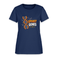 Spooky Genes Halloween Women's T-Shirt -  blue dusk