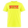 Science Things Halloween Men's T-Shirt - safety green