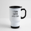 Travel Mug - white