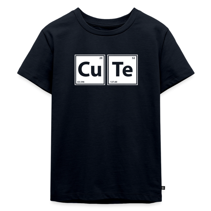 "CUTE" - Toddler Premium T-Shirt - navy