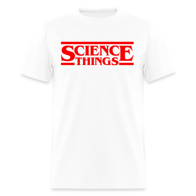 SCIENCE THINGS Halloween Men's T-Shirt - white