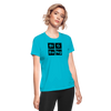 Women's Moisture Wicking Performance T-Shirt - turquoise