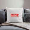 Science Things Halloween Throw Pillow Cover 18” x 18” - natural white