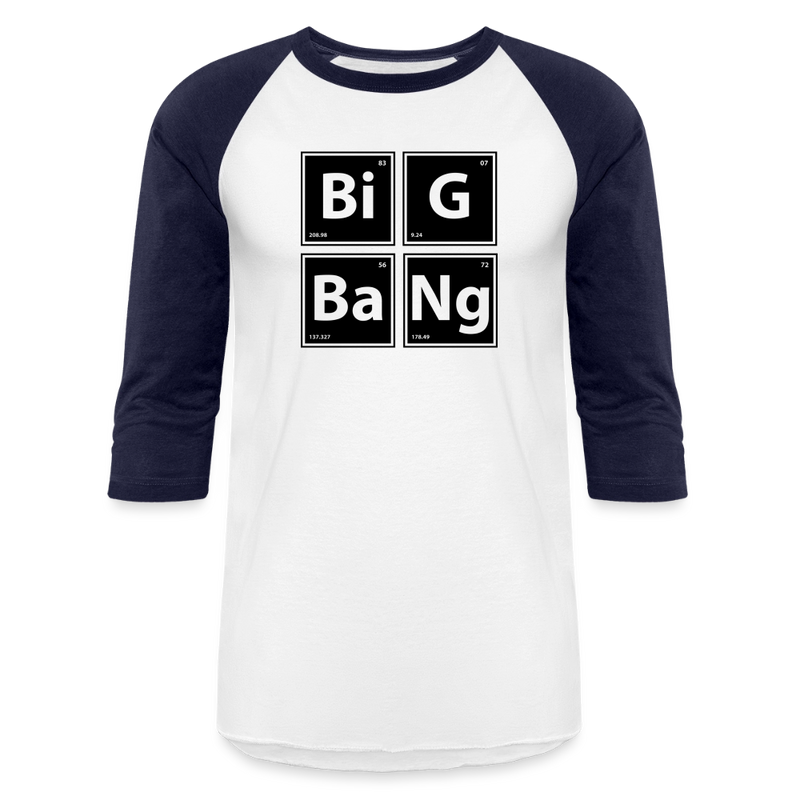 Baseball T-Shirt - white/navy
