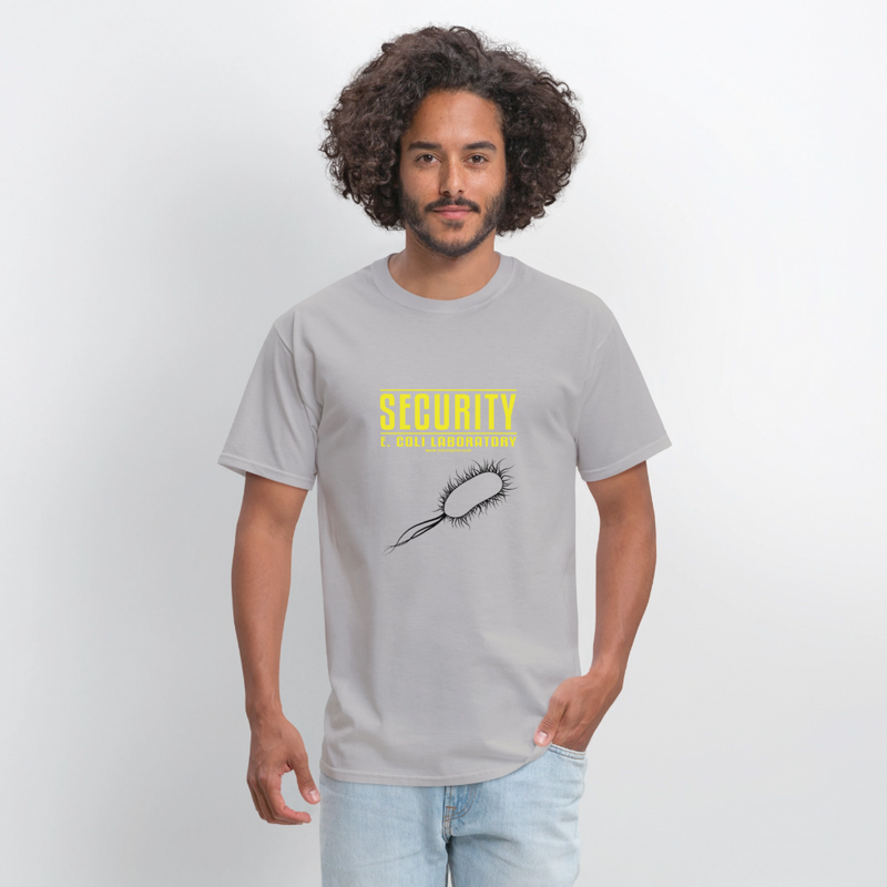 "Security E. Coli Laboratory" - Men's T-Shirt | GILDAN 5000 - rock