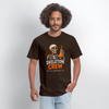 Skeleton Crew Halloween Men's T-Shirt - brown