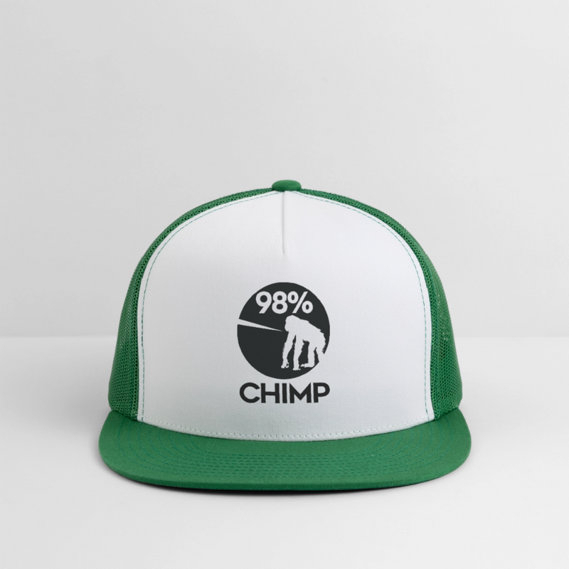 Trucker Hat - white/kelly green