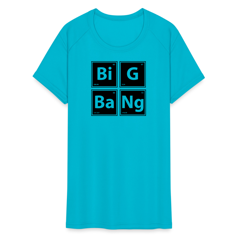 Women's Moisture Wicking Performance T-Shirt - turquoise