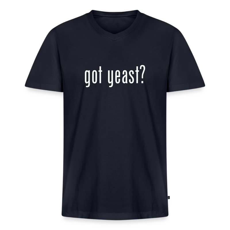 Got Yeast - Funny Quotes - Men's V-Neck T-Shirt - navy