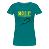 "Security E. Coli Laboratory" -  Women’s Premium T-Shirt - teal
