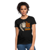 Dead Tired But Still Curios Halloween Women's T-Shirt - black