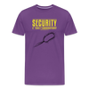 "Security E. Coli Laboratory" -  Men's Premium T-Shirt - purple