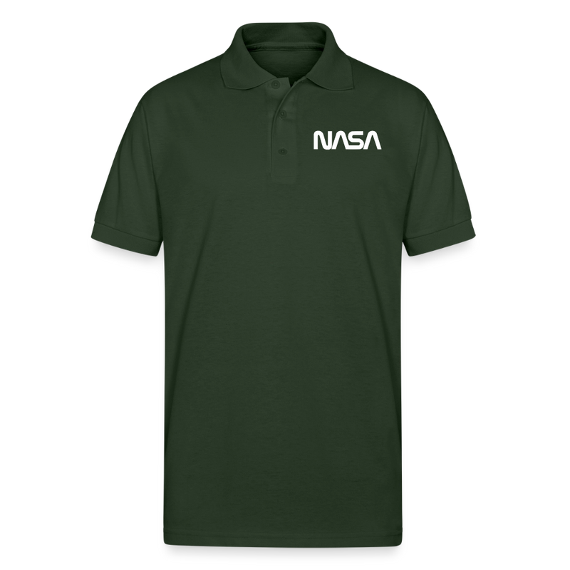 Gildan Unisex 50/50 Jersey Polo - forest green