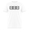 He He He - Helium - Laughing Gas - Men's T-Shirt | GILDAN 5000 - white