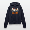 Elements of Halloween Women’s Premium Hoodie - navy