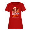 Skeleton Crew Halloween Women's T-Shirt - red