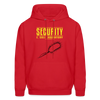"Security E. Coli Laboratory" -  Men's Hoodie - red