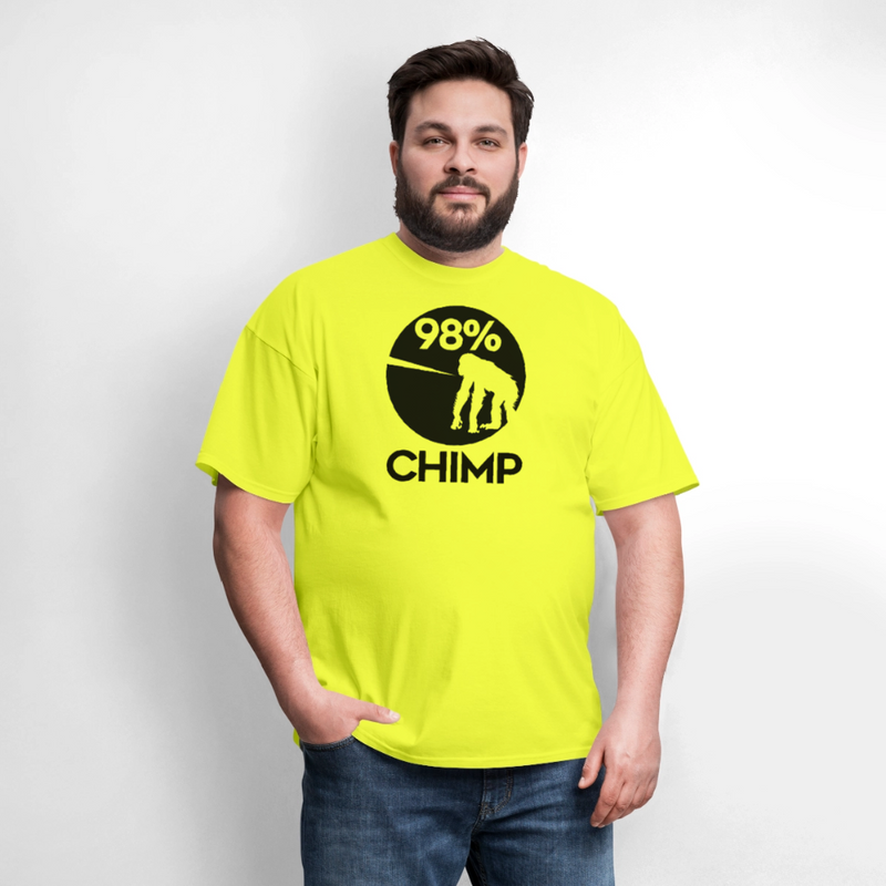 Men's T-Shirt | GILDAN 5000 - safety green