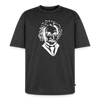 Unisex Oversized Organic T-Shirt - heather anthracite