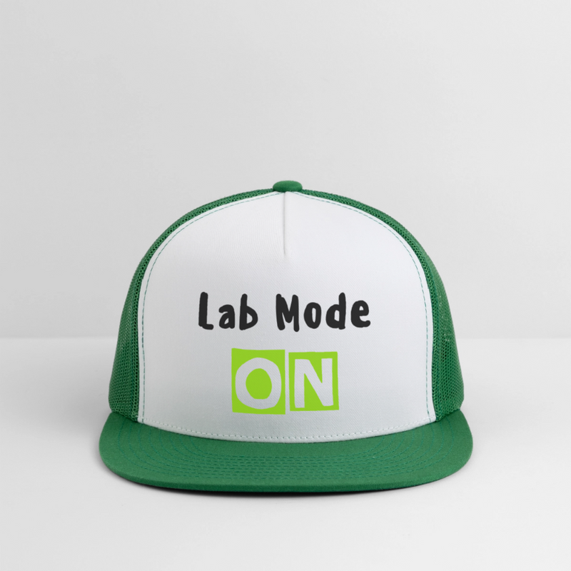 Trucker Hat - white/kelly green