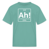"Ah! The Element of Surprise" Kids Science T-Shirt – Funny Chemistry Tee Inspired by Project Hail Mary - aquatic