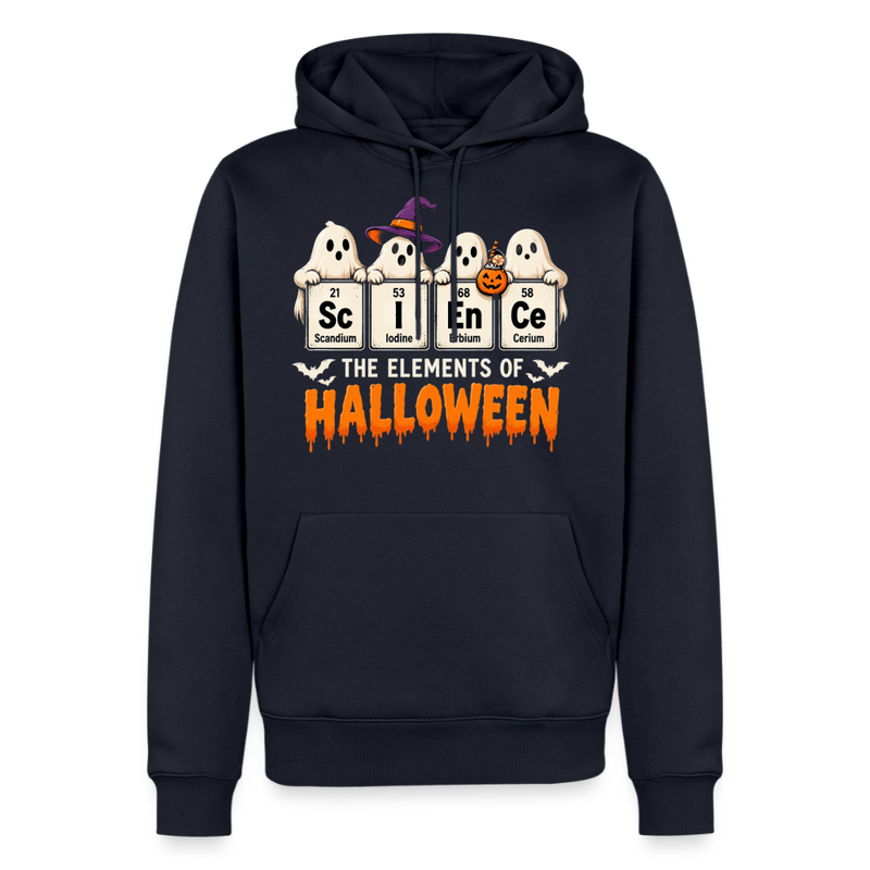 Elements of Halloween Men’s Premium Hoodie - navy