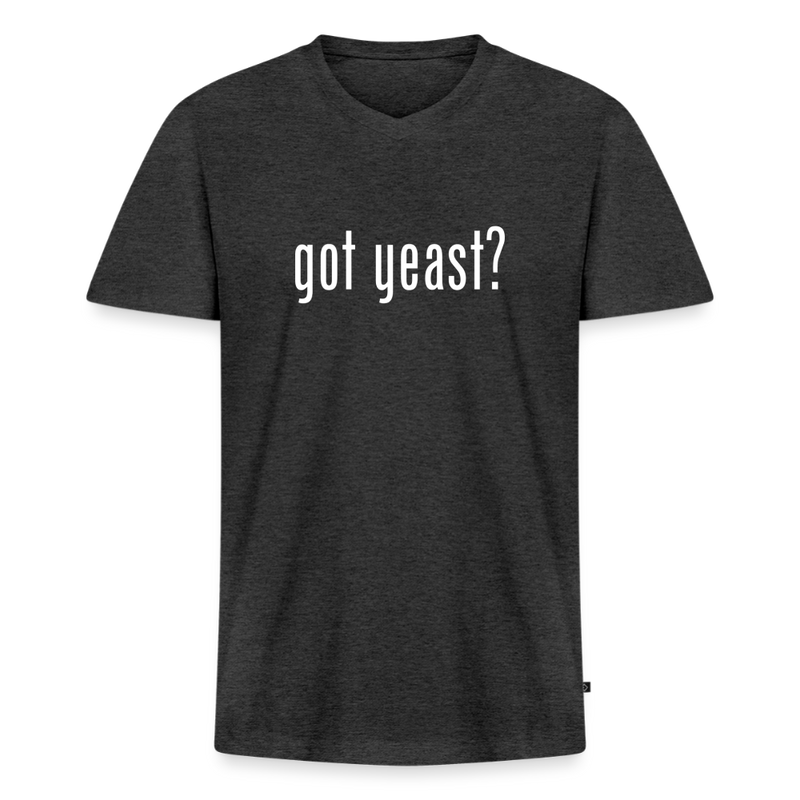 Got Yeast - Funny Quotes - Men's V-Neck T-Shirt - heather anthracite