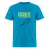 "Security E. Coli Laboratory" - Men's T-Shirt | GILDAN 5000 - turquoise