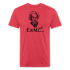 Fitted Cotton/Poly T-Shirt by Next Level - heather red