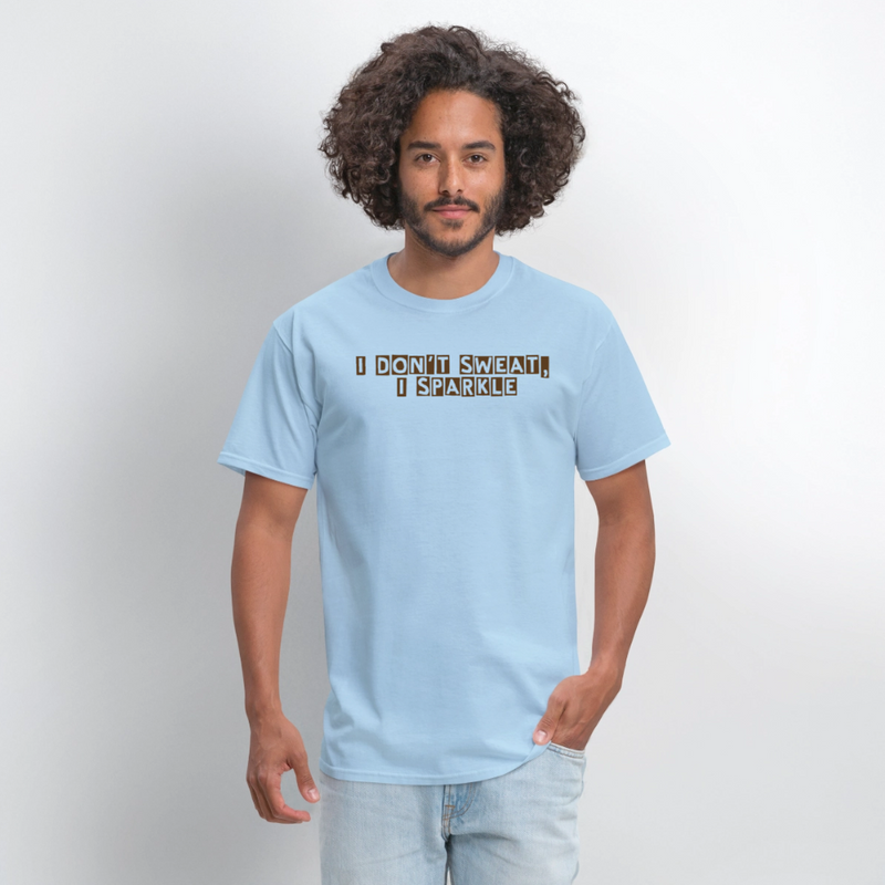 Men's Hoodie - powder blue