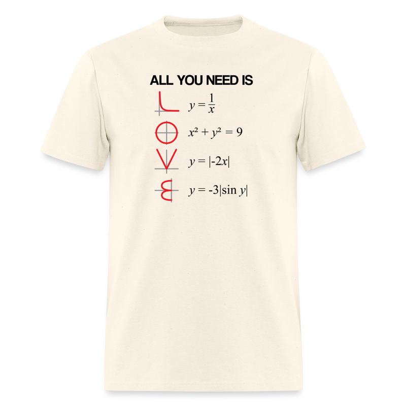 "All You Need Is LOVE" - Men's T-Shirt | GILDAN 5000 - sweet cream heather