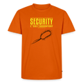 "Security E. Coli Laboratory" -  Men's Premium T-Shirt - orange 