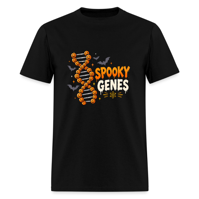 Spooky Genes Halloween Men's T-Shirt - black