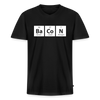 "BACON" - Funny Quotes - Men's V-Neck T-Shirt - black
